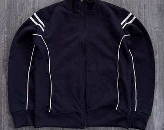 Vintage Armani-trainingsjack met groot logo