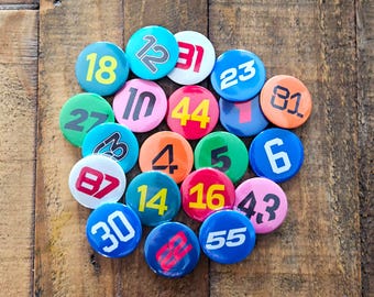 F1 Driver Number Pin Badges Buttons Formula One 2025 Grid Gift Motorsport Norris Hamilton Verstappen Piastri Fans
