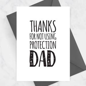 Carte imprimable pour la fête des pères - Imprimables pour blagues stupides une couleur - cadeau hilarant pour papa, papa, mari, mari, papa, papa - FICHIERS NUMÉRIQUES