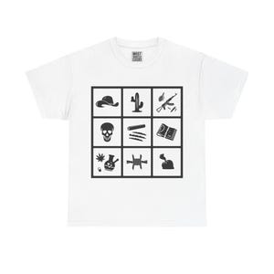Cartel Couture-T-shirt 'Narco Grid' - Most Wanted