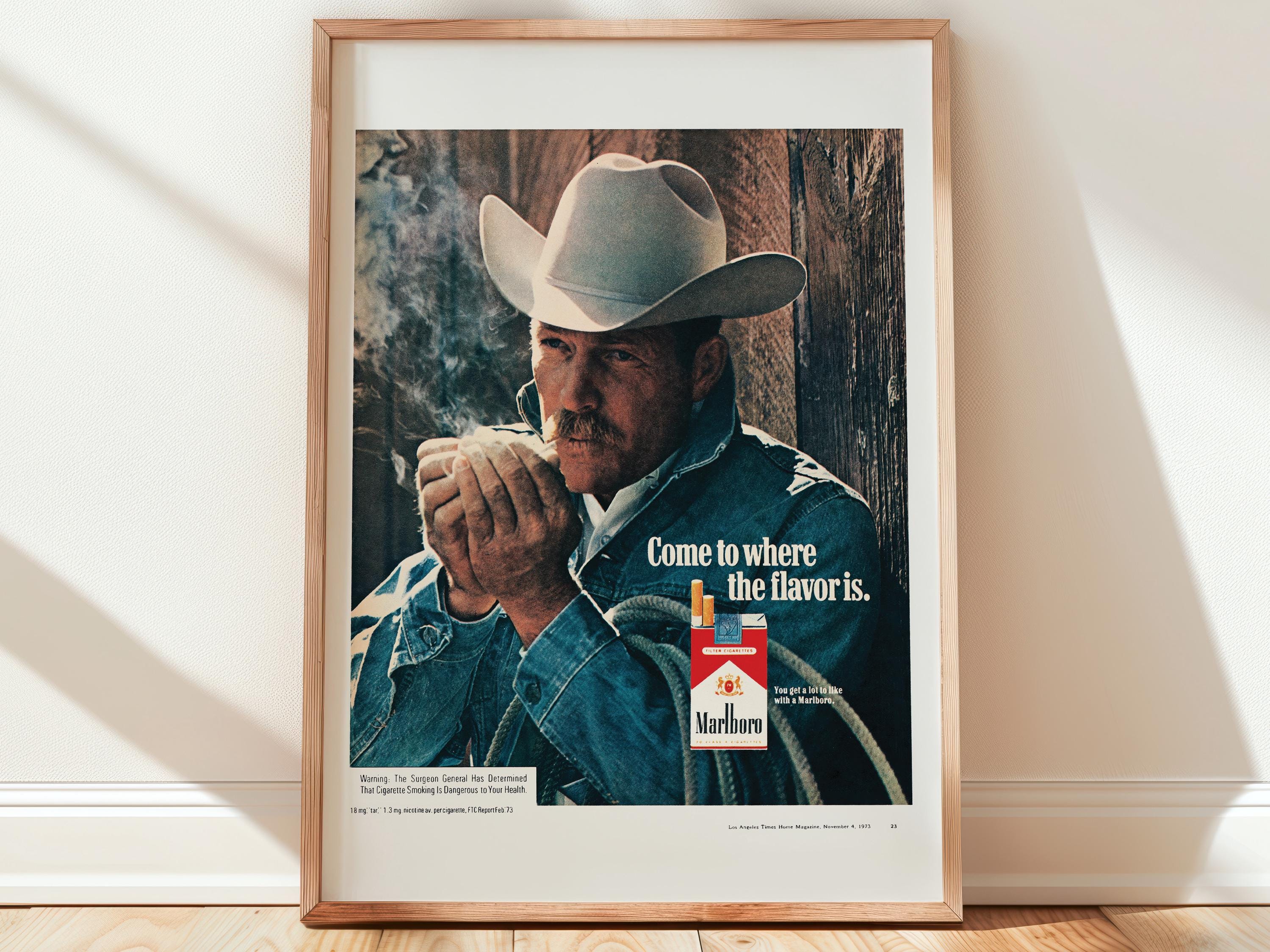 Marlboro ad - Etsy 日本