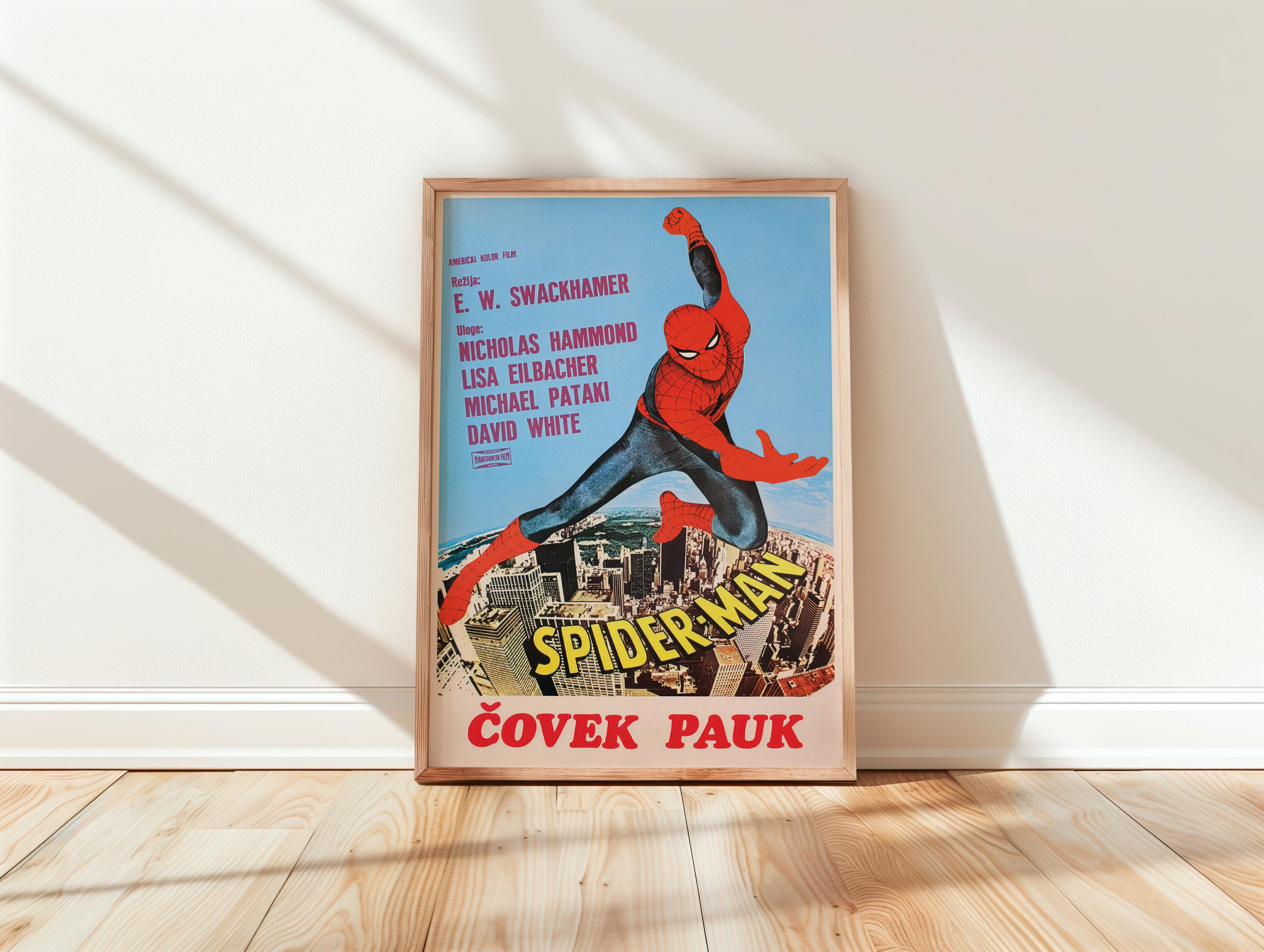 70s spiderman poster - Etsy 日本