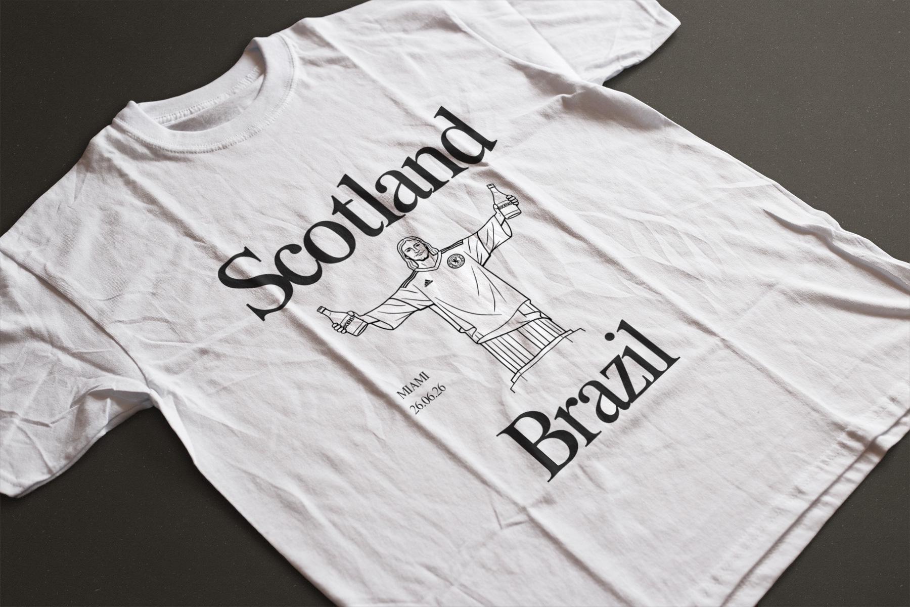 マッチデー Tシャツ SCO BRA スコットランドブラジル | ヤマダウェブコム