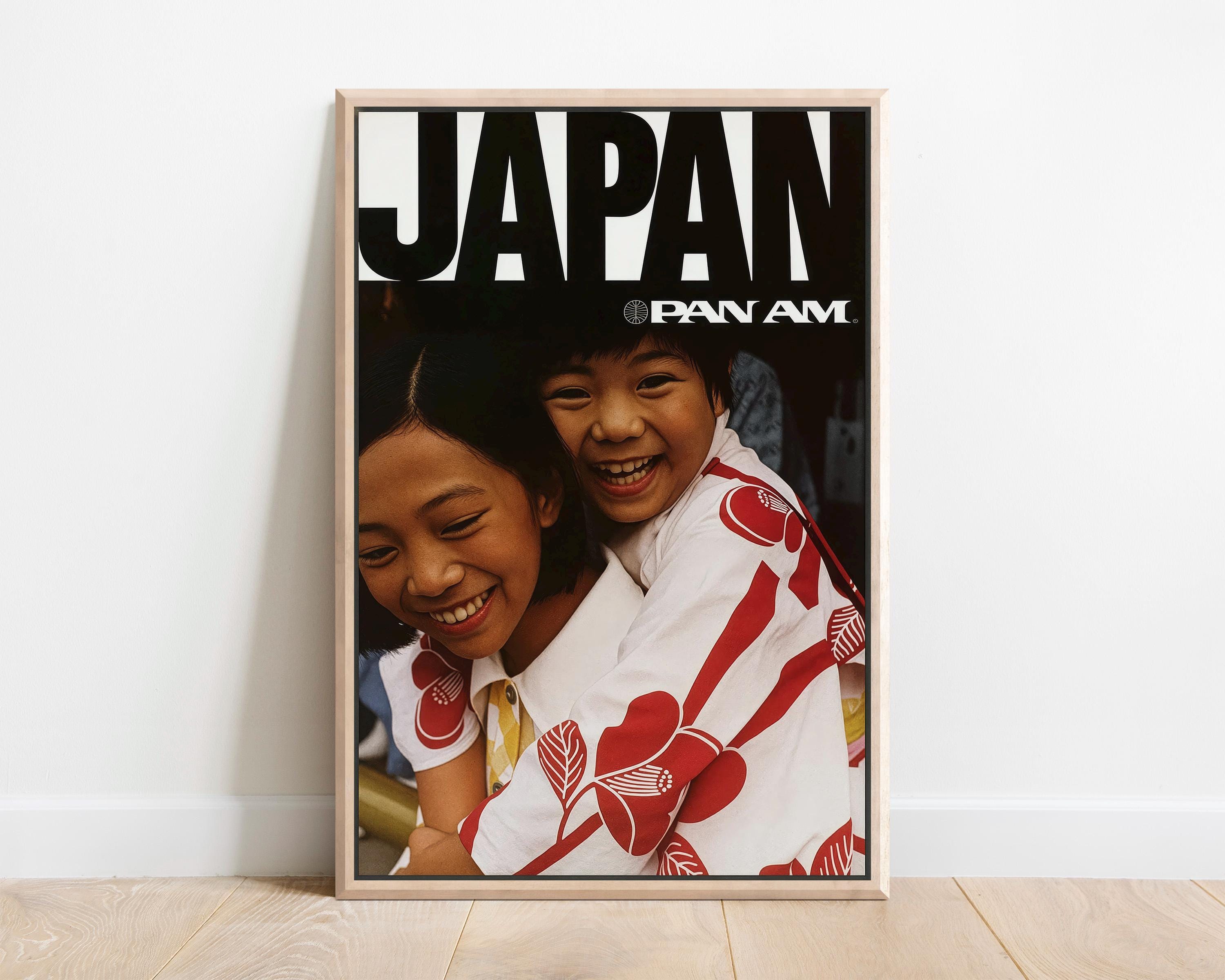 Japan airline poster - Etsy 日本