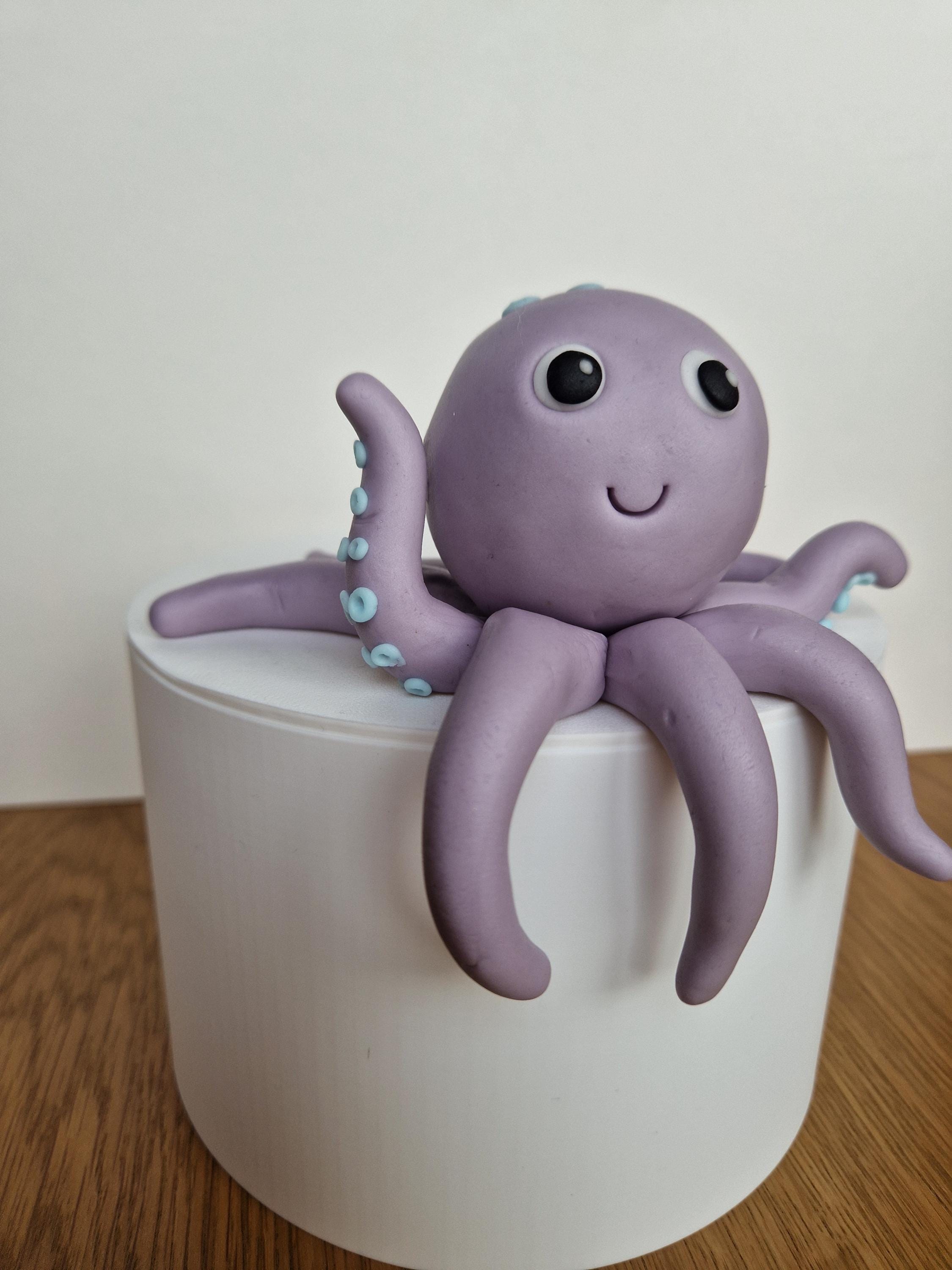 Edible Sea Octopus Cake Topper - Etsy UK