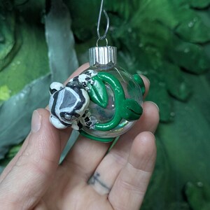 Milk Frog Christmas Mini ornament