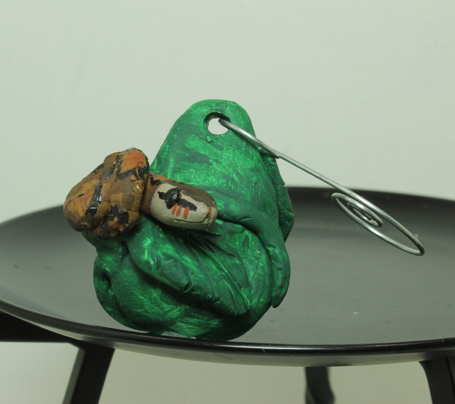 Ball Python Christmas Ornament Mini Pottery Ornament Etsy