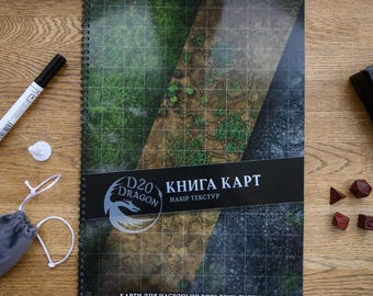 Strijdkaarten voor Dungeons and Dragons: herbruikbare DnD-terreinset