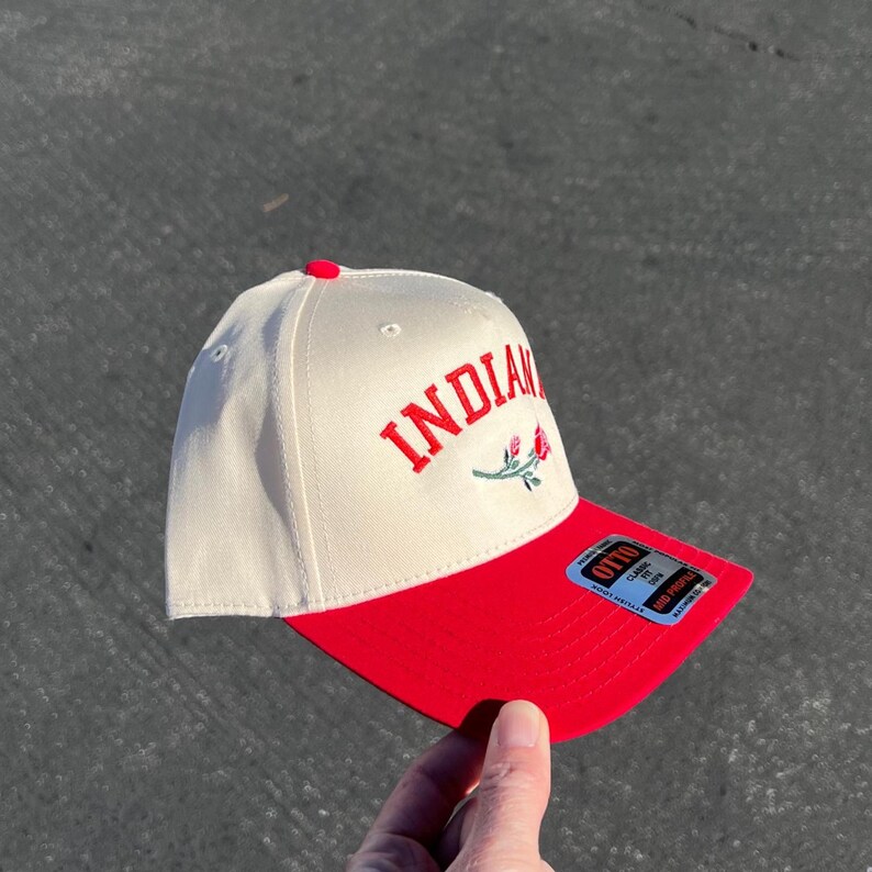 Indiana Rose Hat, Indiana Hat, State Hat, Bloomington Hat, Two Tone Hat ...