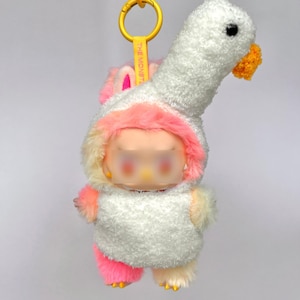 Handgemachtes Labubu Outfit für Teenager Mädchen Puppenkleidung Geburtstagsgeschenk Kind Weichpuppe Kostüm Labubu Kostüm Kleidung gehäkelt V1 V2 V3