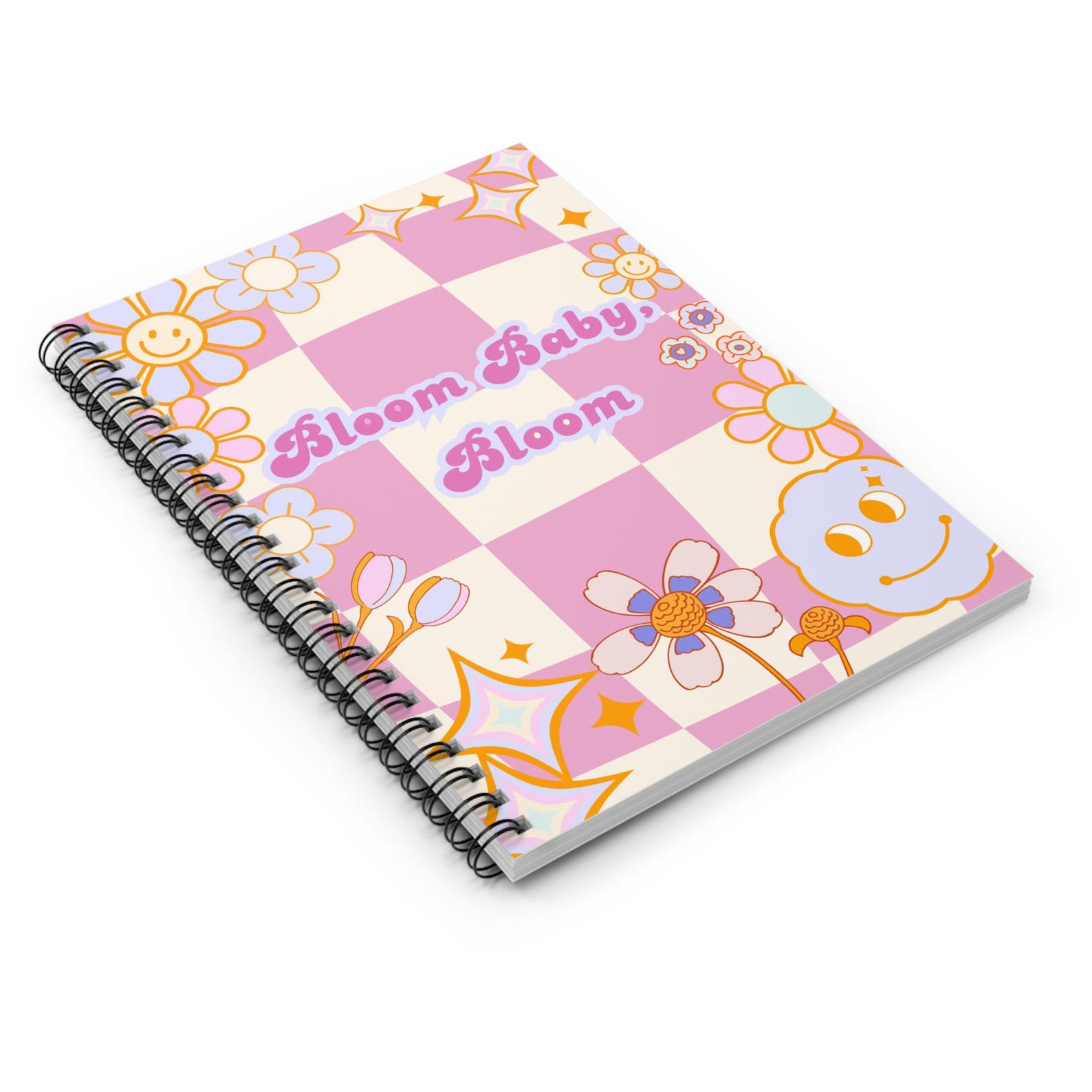 Bloom Baby Bloom Notebook - Cute Floral Journal, Gifts for Her, Teacher ...
