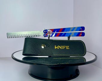 Valorant Yoru's Butterfly Comb, Metal Unsharpened Trainer Knife Replica