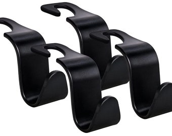 Universal Car Headrest Luggage Hook S shape Multi-function Car Clip SA Universal Car Headrest Luggage Hook S shape Multi-function Car Clip SA