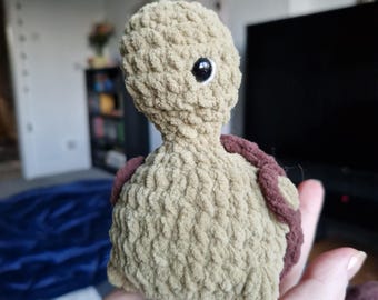 Terry die Schildkröte lustiges gehäkeltes Kuscheltier