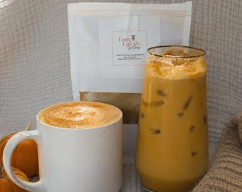 Pumpkin Spice Latte Mix, Fall Chai Tea Blend, Cozy Autumn Drink, Monk Fruit Sweetened, Dairy Free, Self Care Gift, Seasonal Beverage