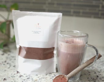 Cacao Latte Mix | Dairy-Free Sugar-Free Drink Blend with Monk Fruit | Healthy Chocolate Coffee Alternative