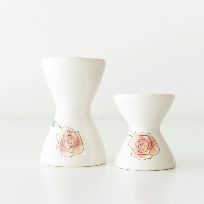 Vintage Mid Century Modern Ben Seibel Iroquois Rosemary Rose Salt /& Pepper Shakers