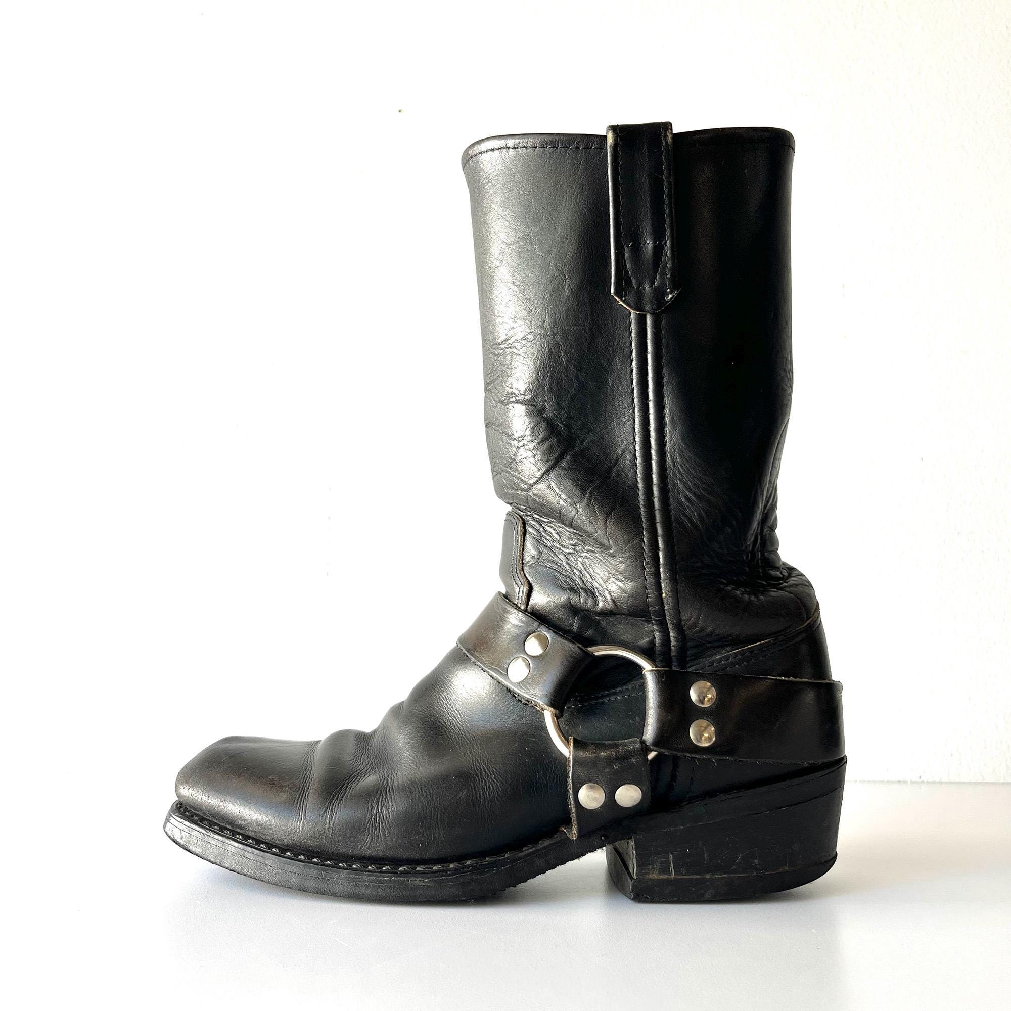 Mack James Jodhpur Boots Mens Size 9.5 Black Leather Strap Buckle Ankle Dress Are there cobblers in Wellington that make custom mens  main image 3