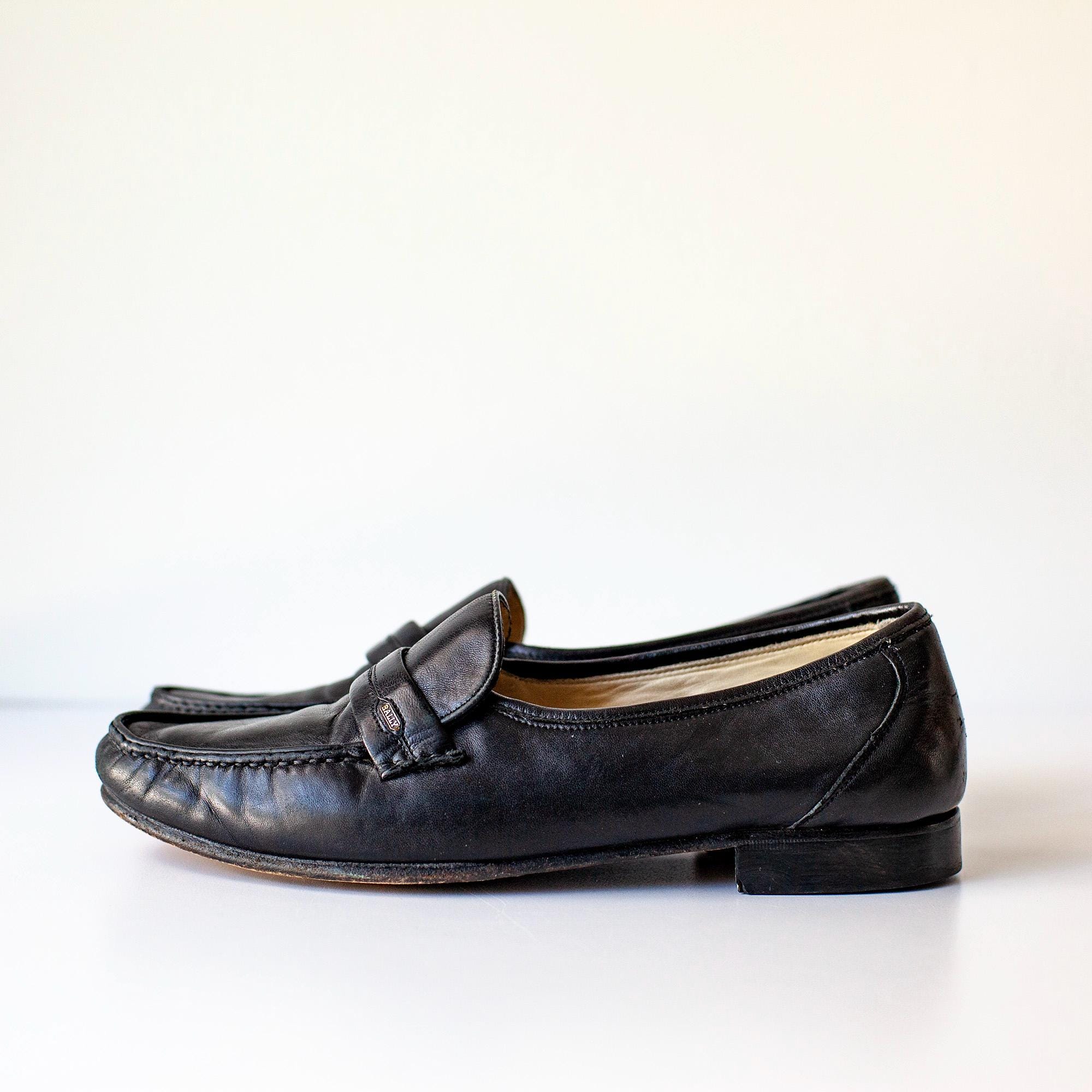 Vintage Bally Loafers - Etsy