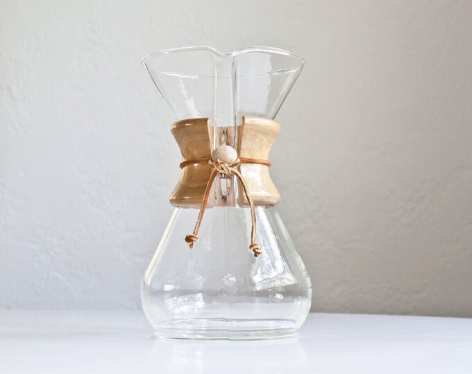 Chemex Coffee Maker 6 Cup Etsy