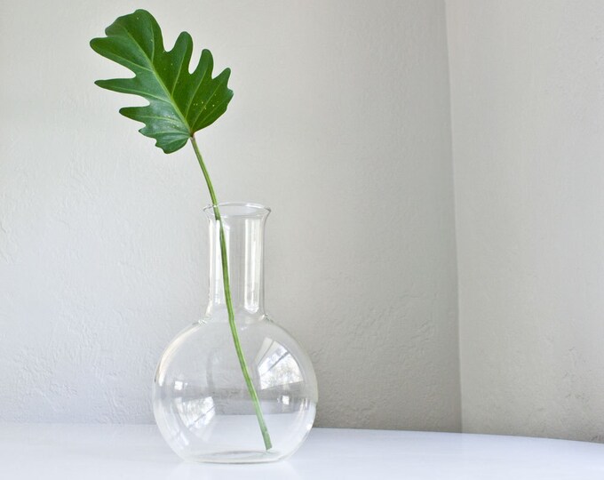Vintage Lab Glass Decanter Etsy