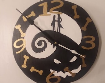 Nightmare Before Christmas pendulum clock