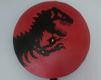 Jurassic Park Pendulum Wall Clock