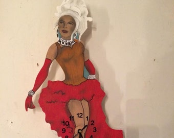 Rupaul Drag Race pendulum clock