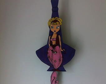 I dream of Jeanie pendulum wall clock