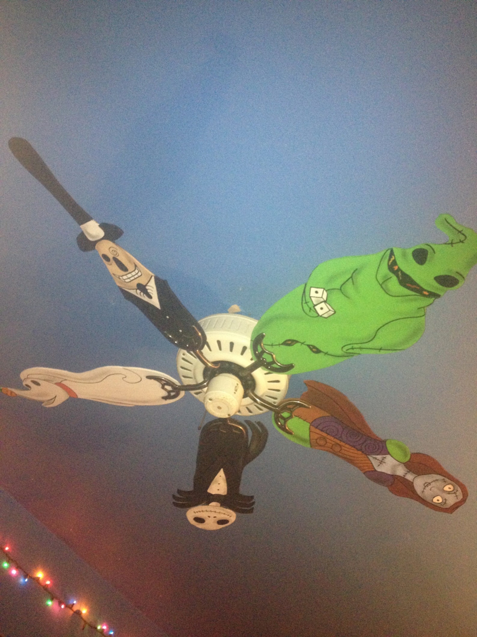 Nightmare Before Christmas Ceiling Fan Blades or Room Decor Etsy