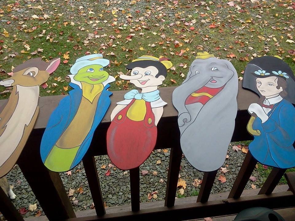Childrens home decor storybook character ceiling fan blades wall props