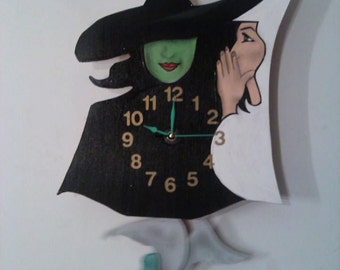 Wicked Broadway's Musical Smash Pendulum Collectors Clock