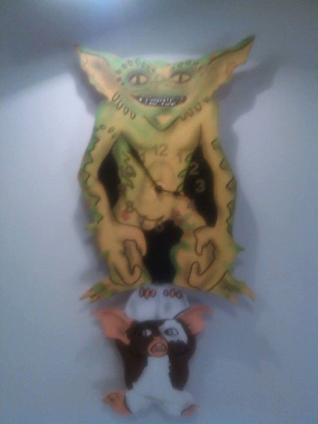 Gremlins Pendulum Clock With Swinging Gizmo Etsy
