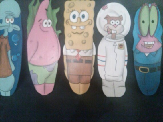 Spongebob Square Pants Ceiling Fan Blades Etsy