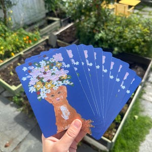 Rita – Pack of 10 flat post cards