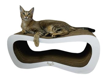 Cardboard cat scratcher 77x30x30 cm Long Adelecat