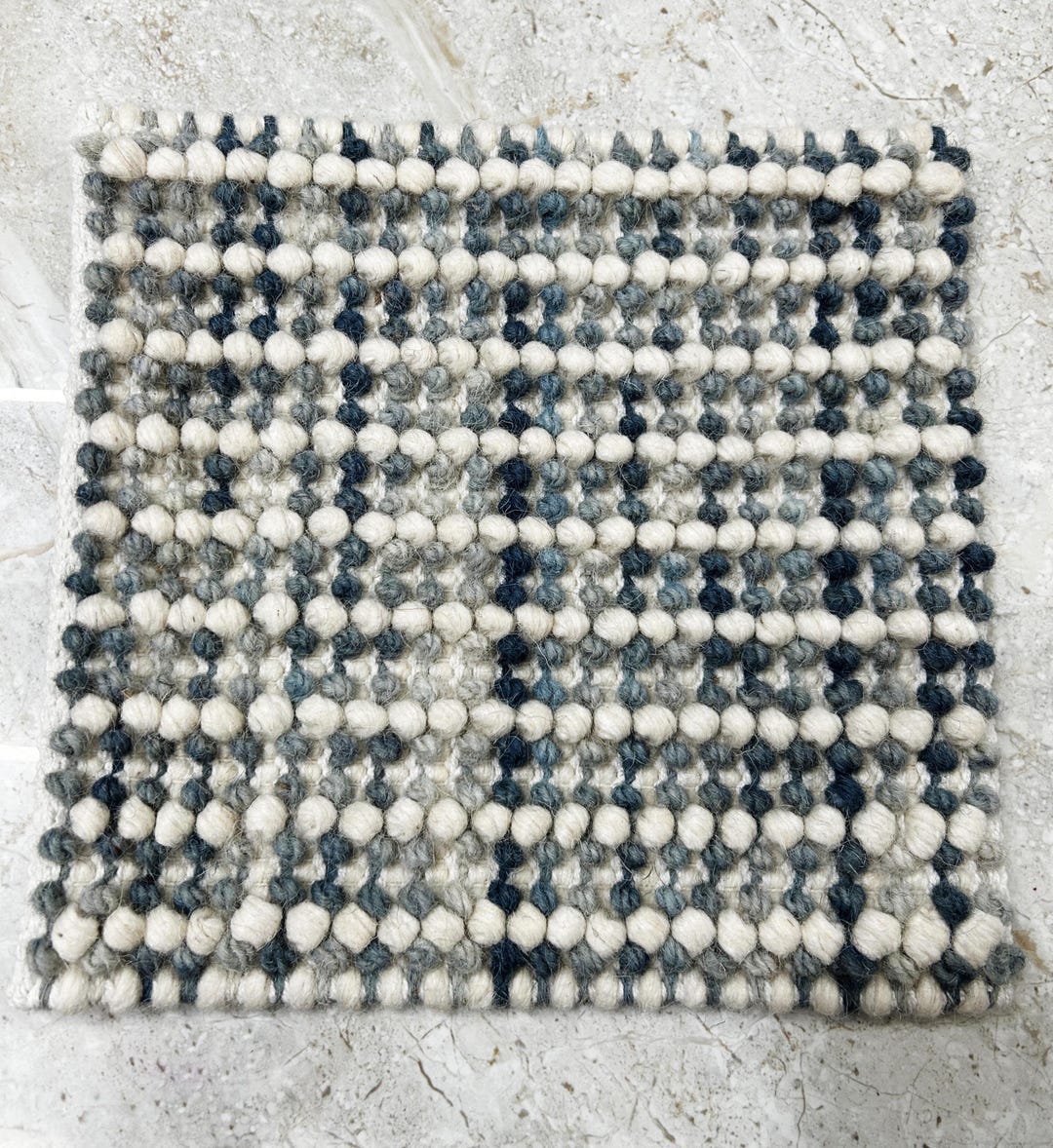 Bumpy Wool Rug Handwoven Chunky Wool Rug: Bubble Weave, Boho Style - Etsy