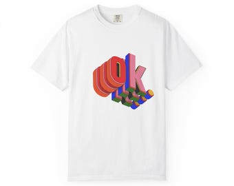 Colorful Graphic T-Shirt: Unisex Summer Cotton Tee
