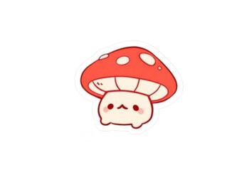 Mushroom Vinyl Sticker | Forest Decal