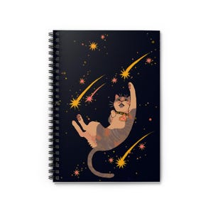 Cat Lover&#39;s Spiral Notebook - Ruled Line, Cute Cat Journal, Perfect for Note-Taking, Gifts for Animal Lovers, Fun Stationery