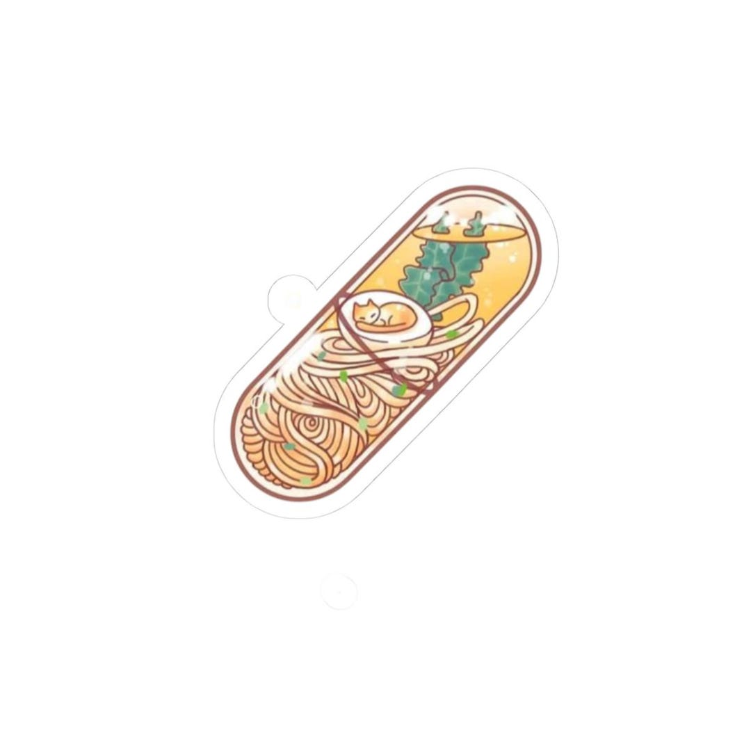 Pasta Sticker Whimsical Pasta Design Sticker: Food Lover's Laptop Decal - Etsy