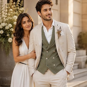 what color suit goes with a cream dress How to wear a cream or beige suit this summer Oliver Spencer