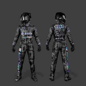 Custom Made Go Kart Racing Suit CIK/FIA Level 2 Approved Suit with Option to Add Your Own logos, name, flag etc. with Free Shipping