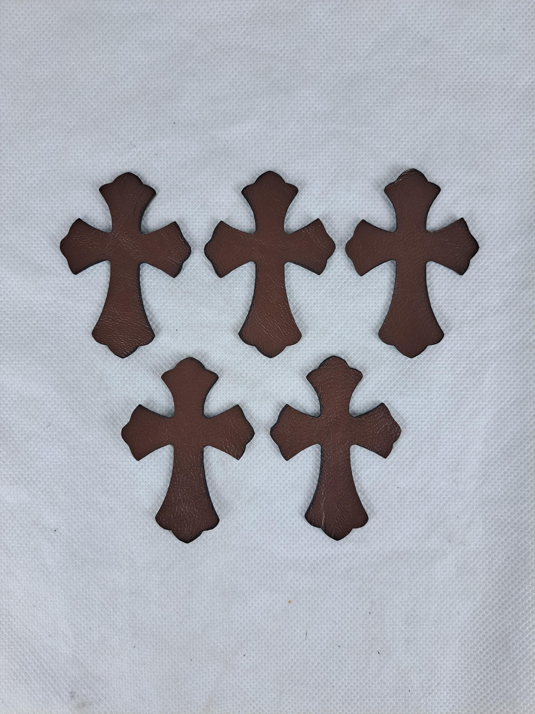 Chrome Hearts Cross Leather Patch - Etsy