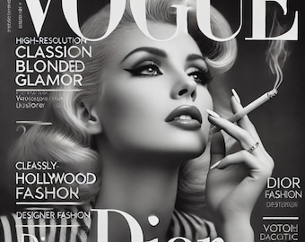 Vogue-Wand-Dekor