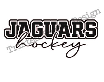 Jaguars Hockey svg digital file