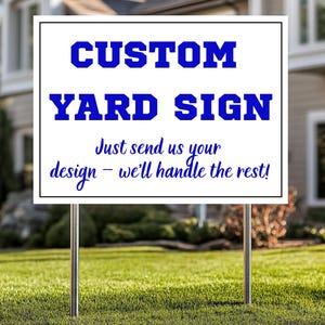 Custom Metal Yard Sign: Personalized Garden Decor, Weather-Resistant