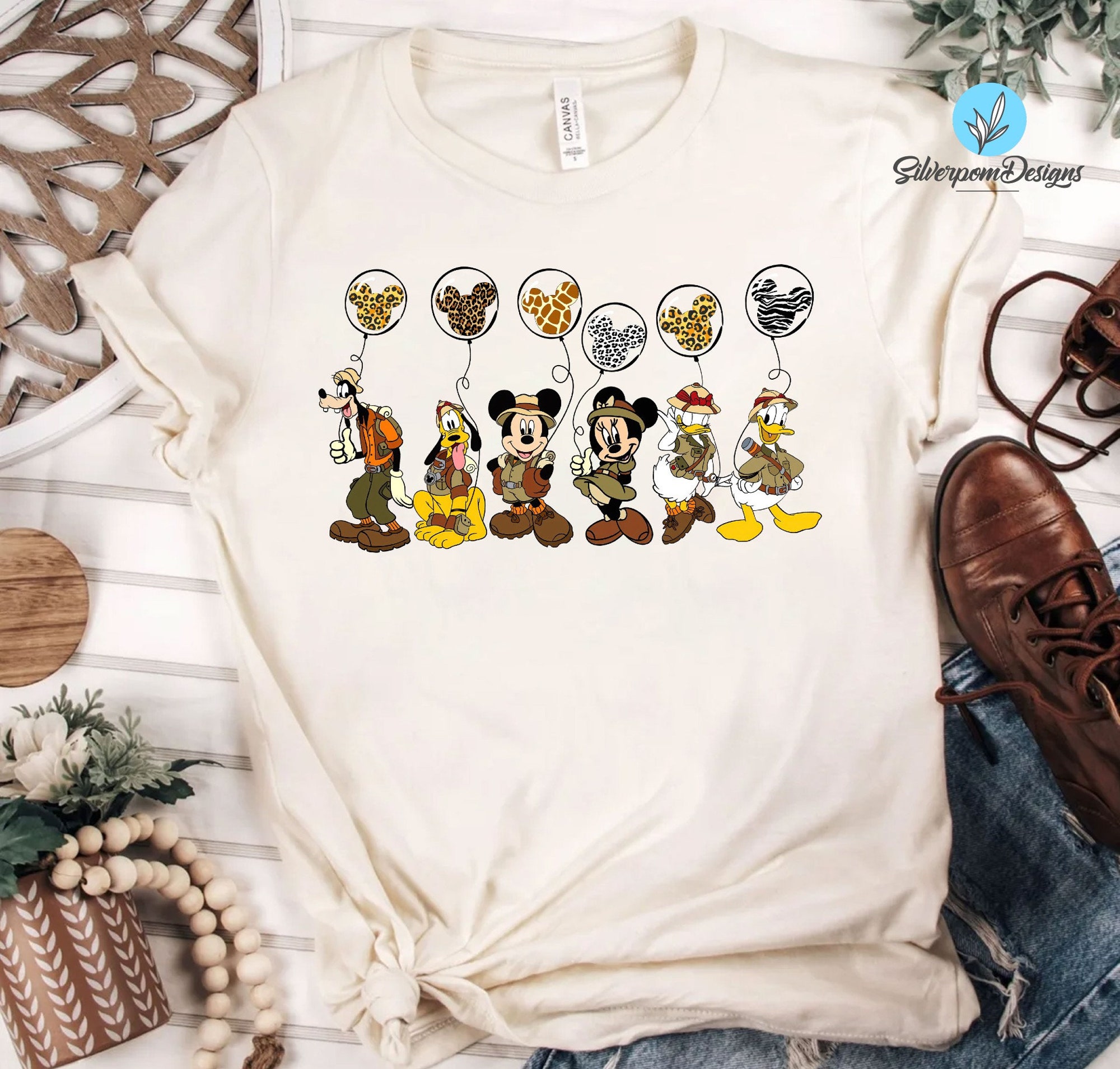 Discover Disney Safari Animal Kingdom Balloon T-Shirt