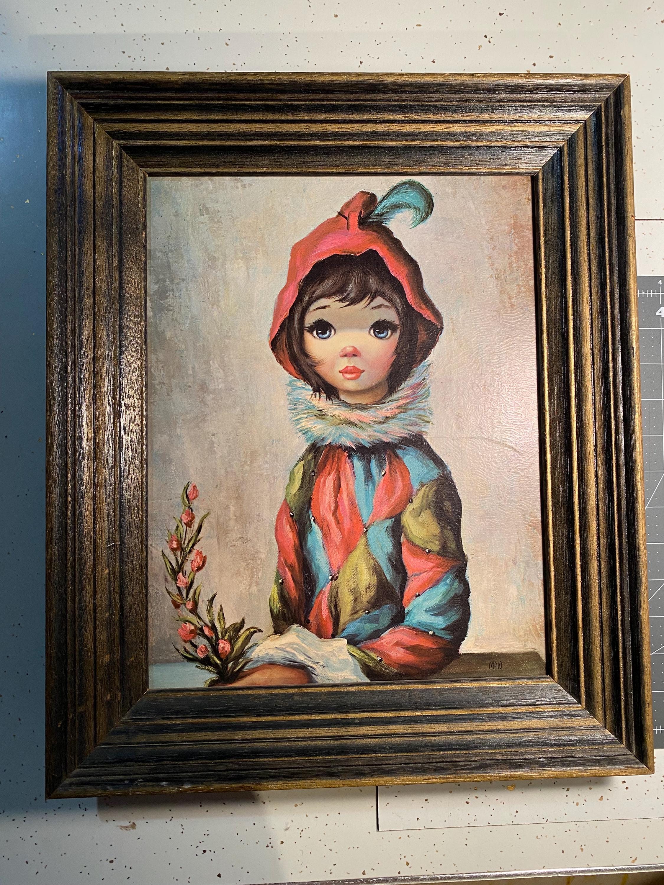 1960s Big Eyed Art - Etsy