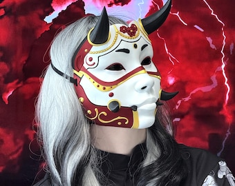 伝統的な日本の鬼の面 日本の伝統芸術な鬼面たち 👹 Face-Offs with Japanese traditional